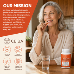 Ceiba Rose Hip Powder Capsules