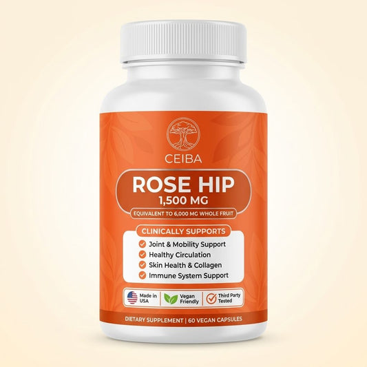Ceiba Rose Hip Powder Capsules
