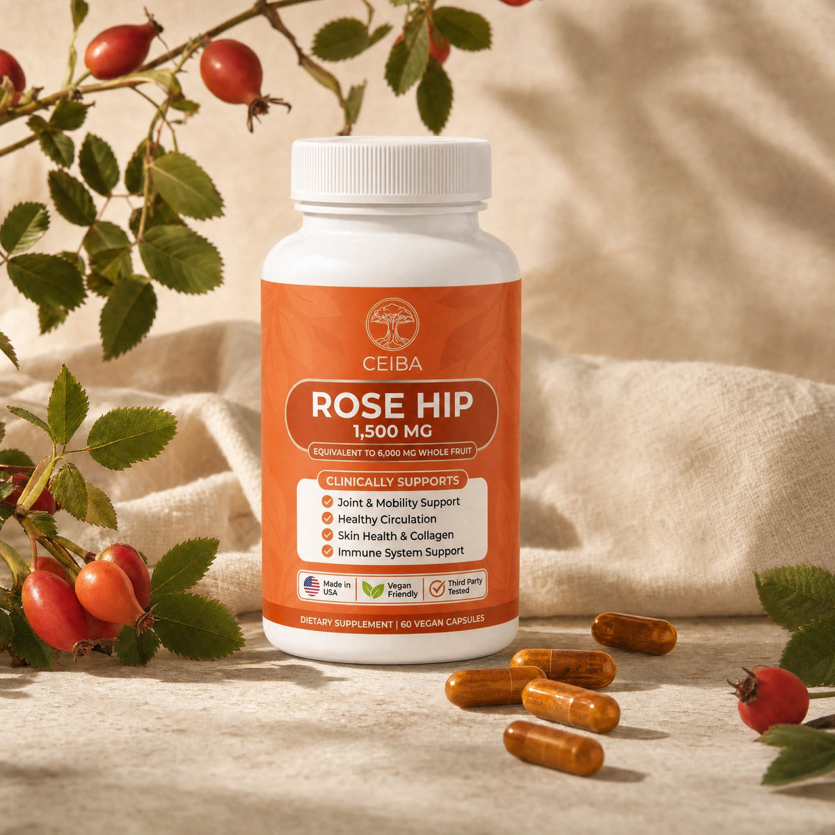 Ceiba Rose Hip product mission